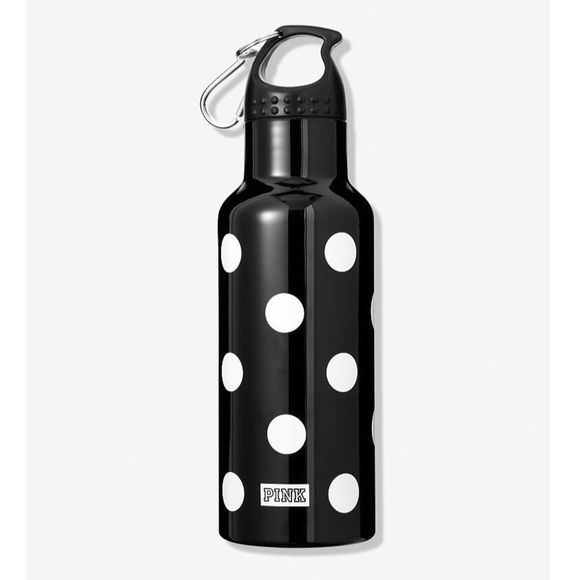 ▪️Victoria’s Secret PINK Polka Dot Water Bottle - Picture 1 of 1